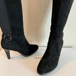 Alfani suede knee high boots